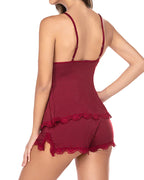 SelunaSilk™ Lace Sleepwear Set — Wrap Yourself in Featherlight Elegance and Unstoppable Confidence