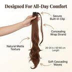 SilkAura™ Ponytail Extension — Unlock Instant Volume and All-Day Glam Confidence