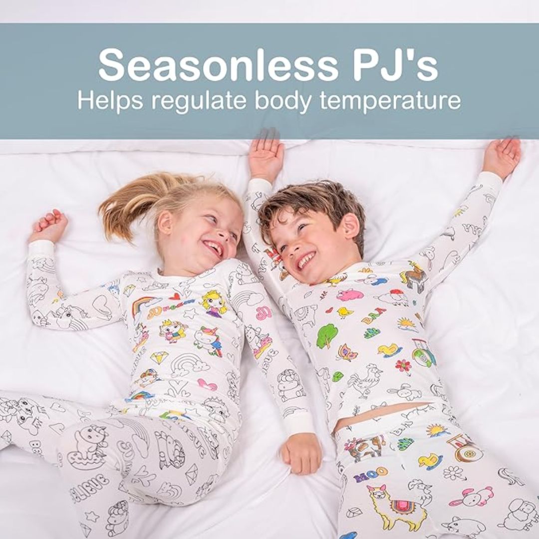 Colorful Canvas Pajamas™ — Unleash Your Child’s Imagination in Cozy, Mess-Free Comfort