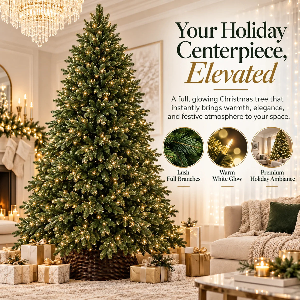 MerryLume™ LED Christmas String Lights — Turn Every Corner Into a Cozy, Festive Holiday Glow