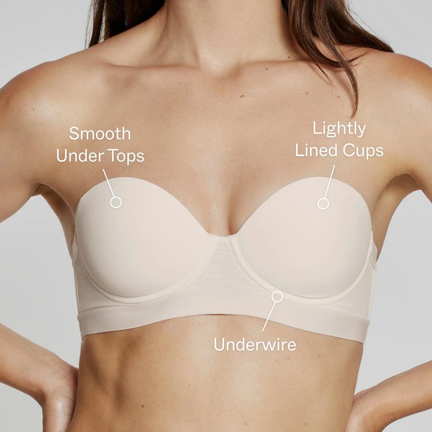 MVP Multiway Strapless Bra™ — Perfectly Fits Small Cups for All-Day Confidence and Freedom