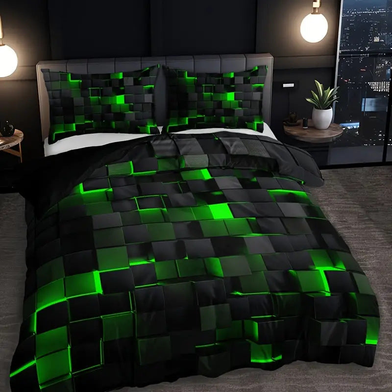 ViveLux™ 3D Gradient Cover Set — Experience Sleep Wrapped in Unmatched Softness and Vivid Color Every Night