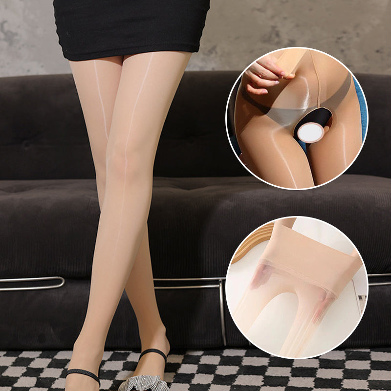 LunaLuxe™ High Waist Sheer Tights — Unleash Silky, Sculpted Legs That Command Attention