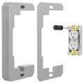 FlushAlign™ — Give Recessed Outlets a Cleaner, More Finished Look Without Reworking the Wall