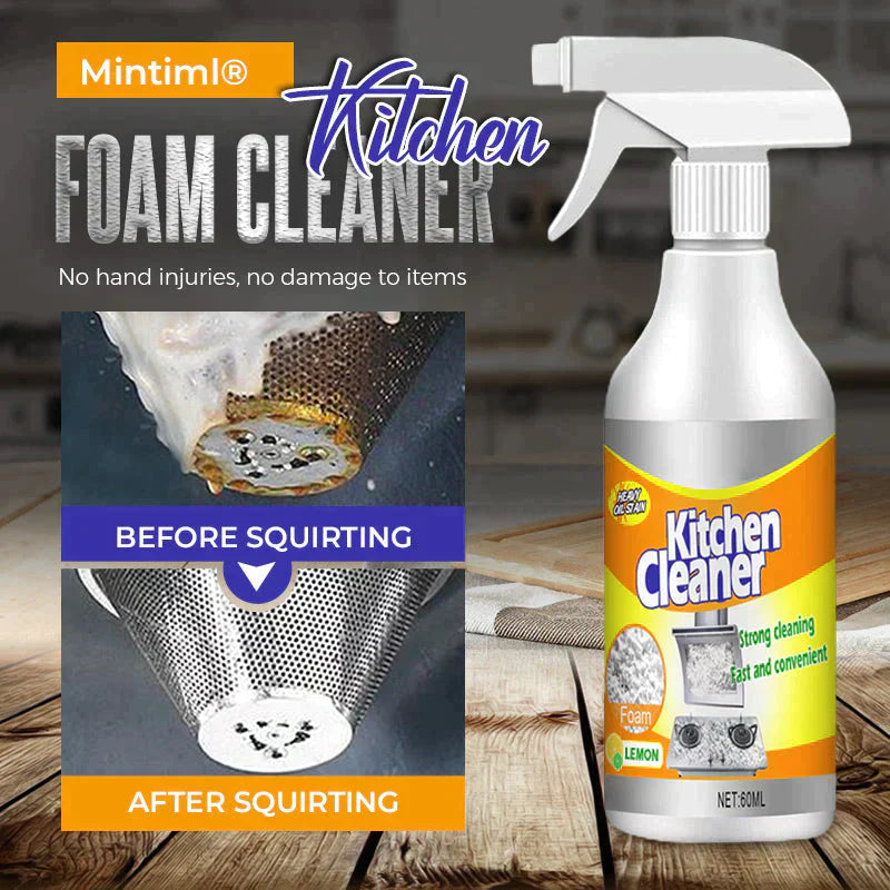 CrystalMist™ Foam Cleaner — Watch Grime Disappear and Love Your Sparkling Home Instantly