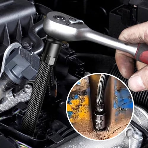 TorqueGlide™ — Master Tight Spots with Lightning-Fast Flexibility and Unstoppable Strength