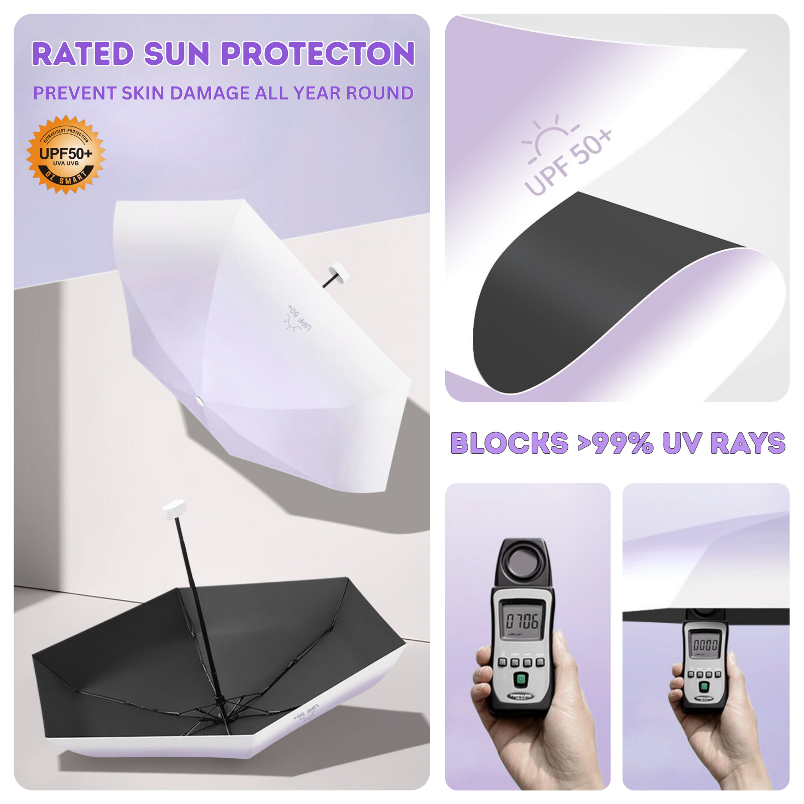 ViridiShade™ Mini Umbrella — Ultimate Lightweight Shield for Rain, Sun, and Style Anywhere You Roam