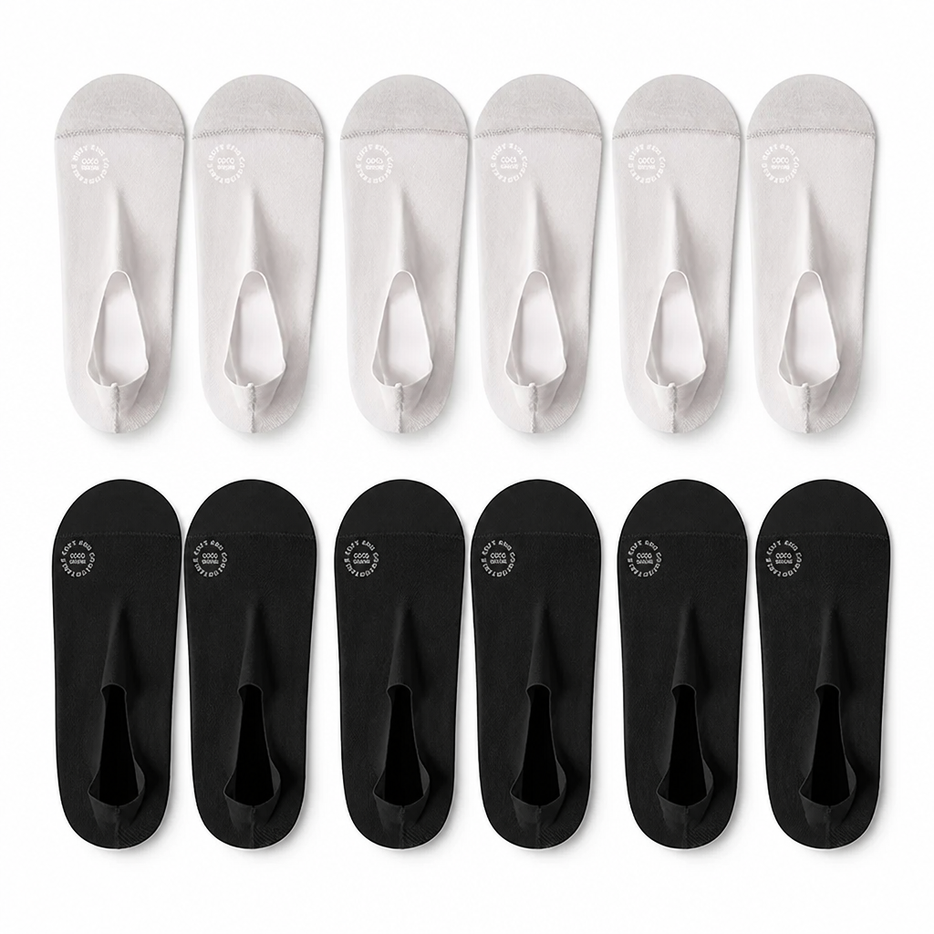 BreezeSoft™ — Experience All-Day Confidence with Invisible, Fresh-Foot Freedom
