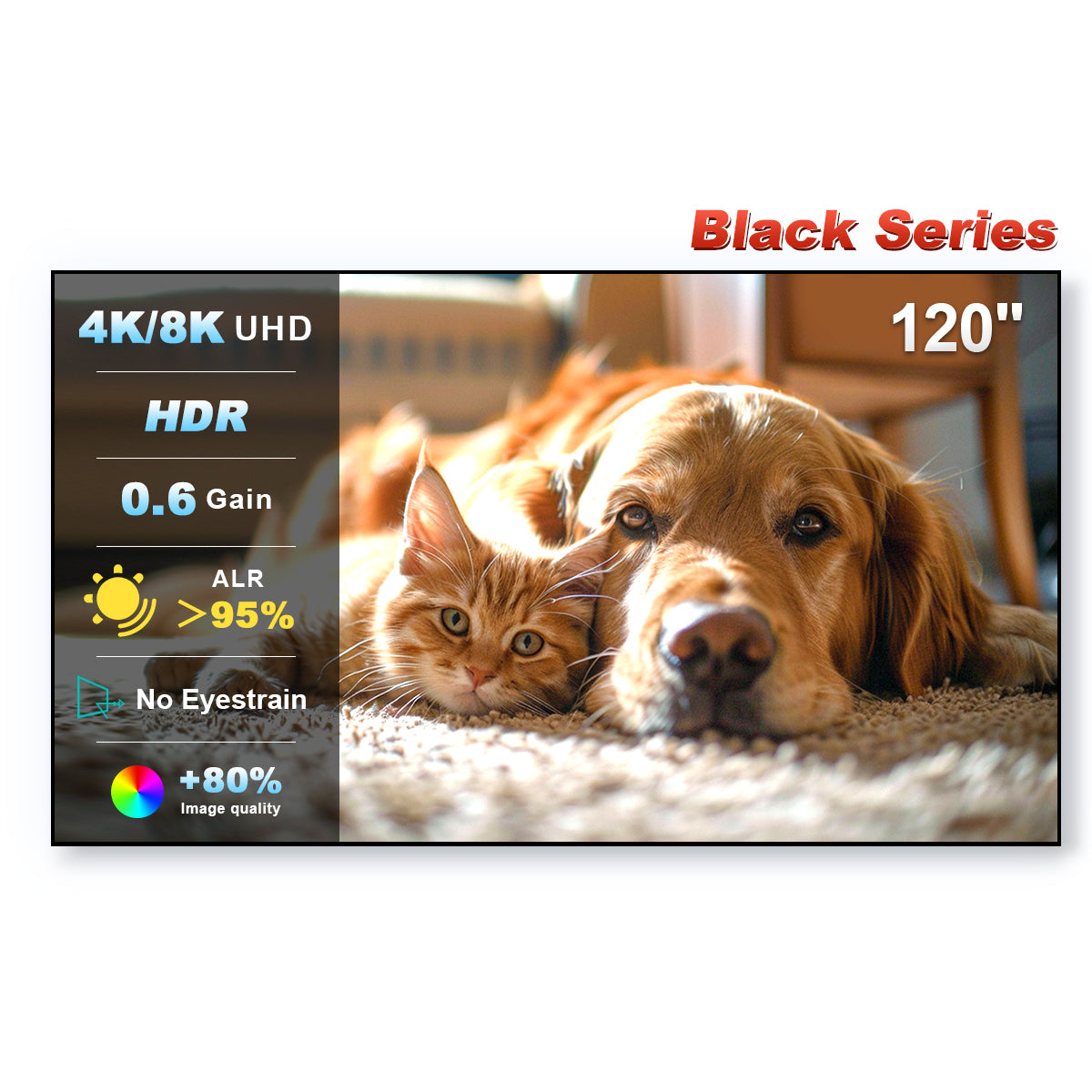 SurgeVision™ — Turn Bright Rooms into Captivating Cinematic Experiences