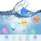 Reusable Water Balloons - 12 pieces