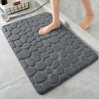 ZephyrNest™ Cobblestone Mat — Wrap Your Feet in Cozy Safety and Instant Dryness