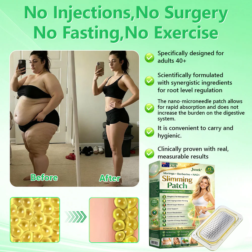 VioraLuxe™ 6-in-1 Nano Microneedle Patch — Melt Fat and Reveal Radiant, Youthful Confidence Fast