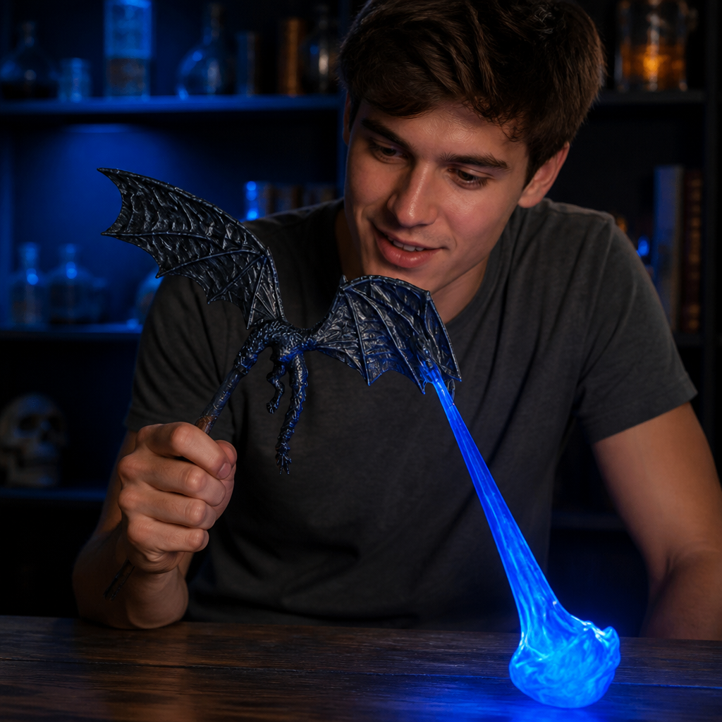 MythraFlame™ — Ignite Your Space with Hypnotic Dragon Fire Magic