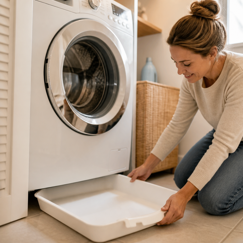AquaGuard™ — The Invisible Armor That Keeps Your Laundry Floor Safe and Stress-Free