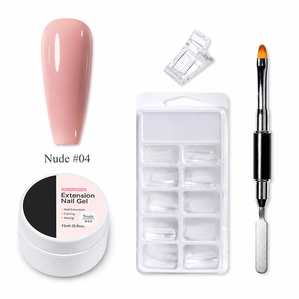 GlowSculpt™ Solid Builder Gel — Sculpt Salon-Worthy Nails with Less Mess and More Control