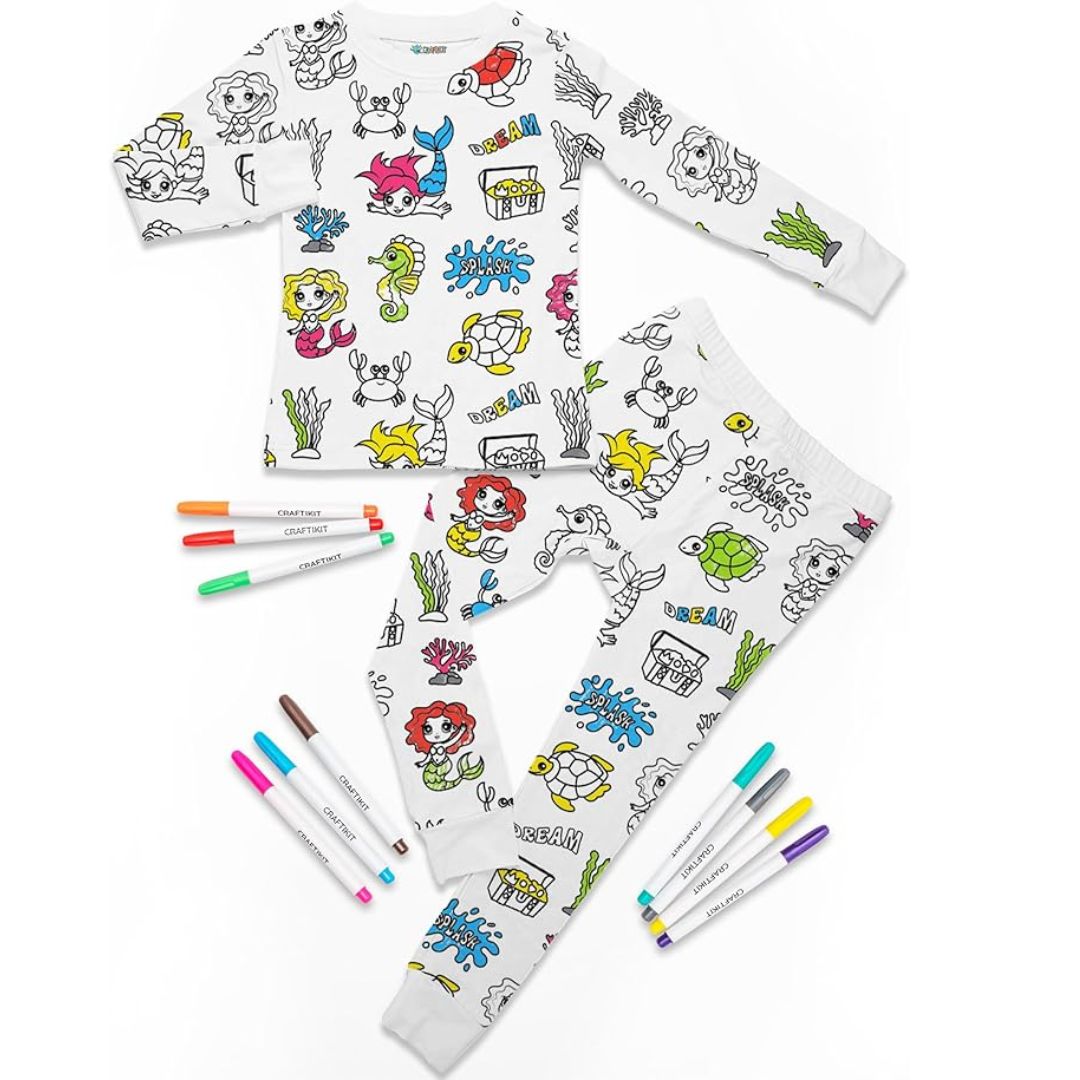 Colorful Canvas Pajamas™ — Unleash Your Child’s Imagination in Cozy, Mess-Free Comfort