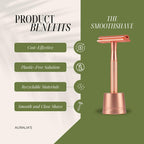 LunaSheer™ Precision Razor — Unleash Silky Smooth Legs That Radiate Confidence
