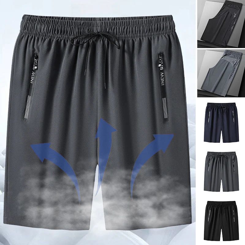 TempraFlow™ Breathable Shorts — Stay Dry, Move Free, and Own Every Moment