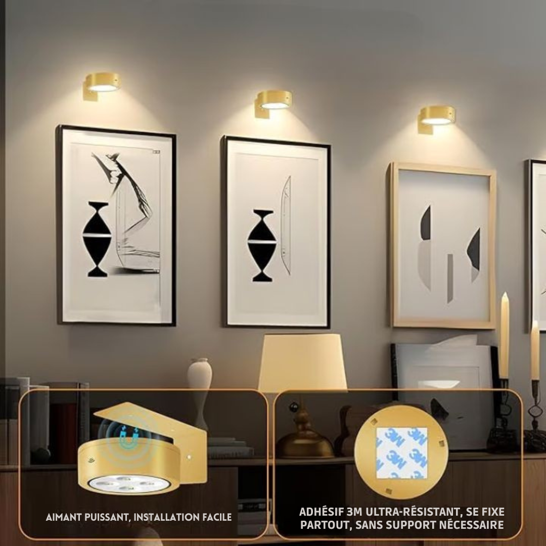 ArtLights™ — Effortless Glow That Brings Your Walls to Life
