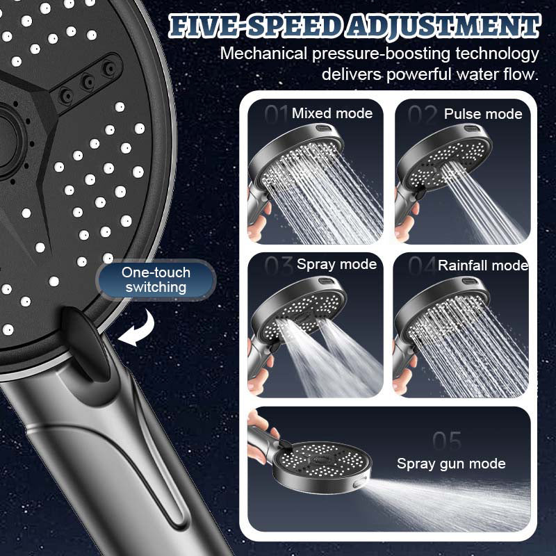 HydraVibe™ — Unlock Your Personal Powerhouse of Rejuvenation Every Shower