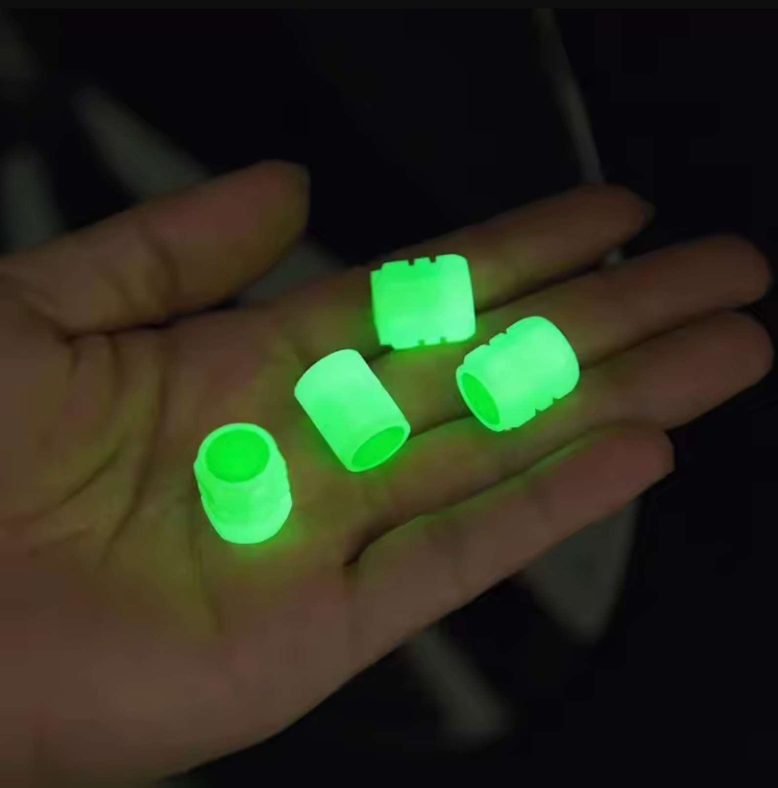 RadiantPulse™ Glow Valve Caps — Ignite Your Wheels with Unstoppable Nighttime Confidence
