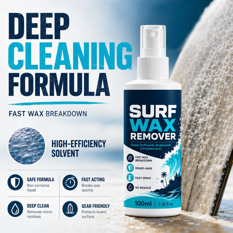 AquaShine™ Wax Remover Spray — Instantly Restore Your Board’s Grip and Shine for Unstoppable Waves