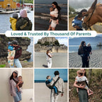 LumaNest™ Toddler Carrier — Carry Your Little One All Day with Effortless Comfort and Style