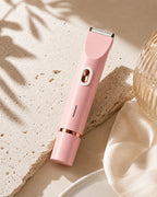 Lumeva™ Dual-Action Hair Trimmer — Silk-Smooth Skin Without Pain or Hassle