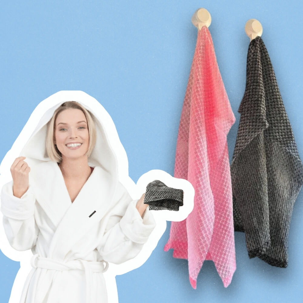 SilvaLuxe™ Exfoliating Shower Towel — Experience Silky, Radiant Skin That Boosts Your Confidence Every Day