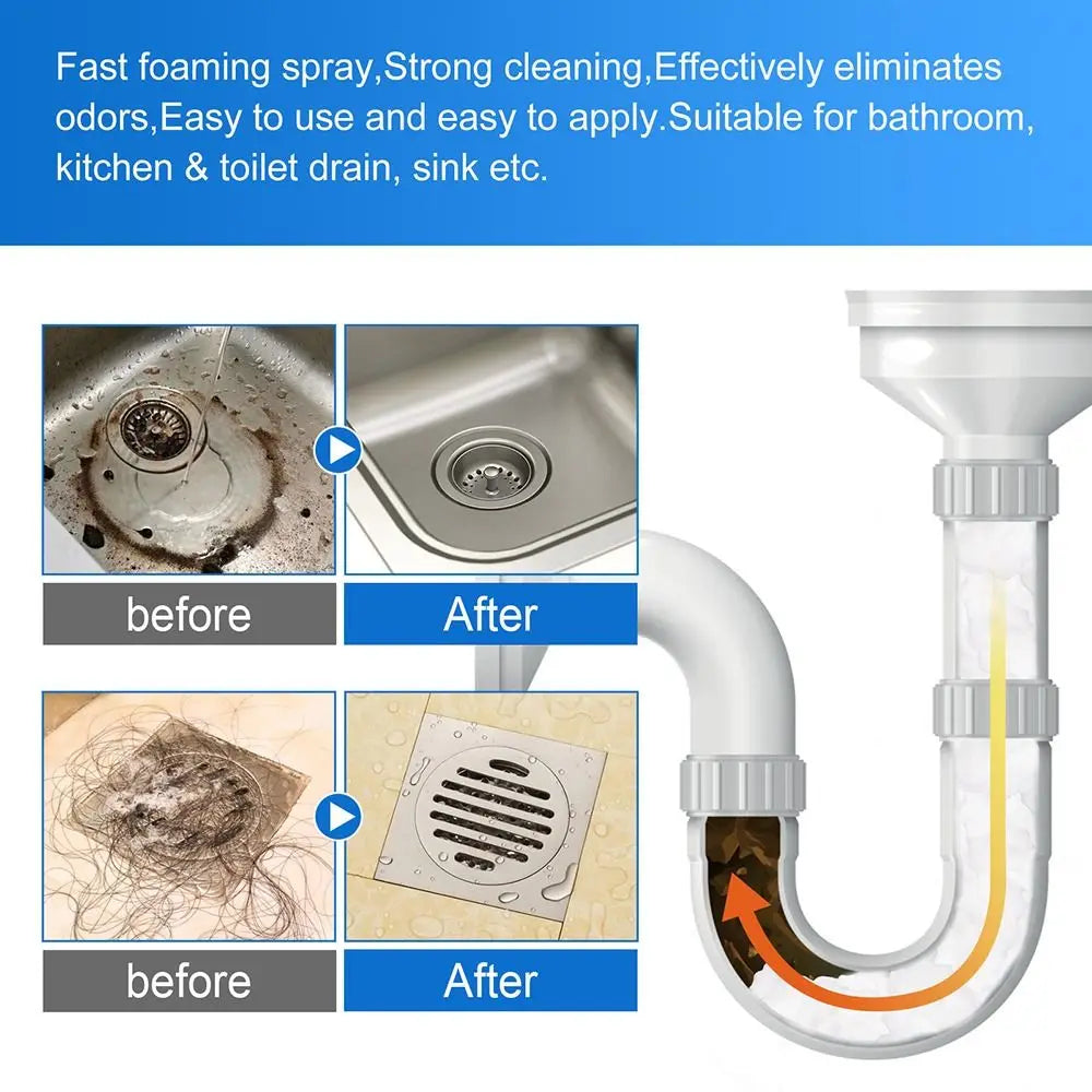 HydroPure™ — Blast Away Clogs and Odors for Instant Freshness
