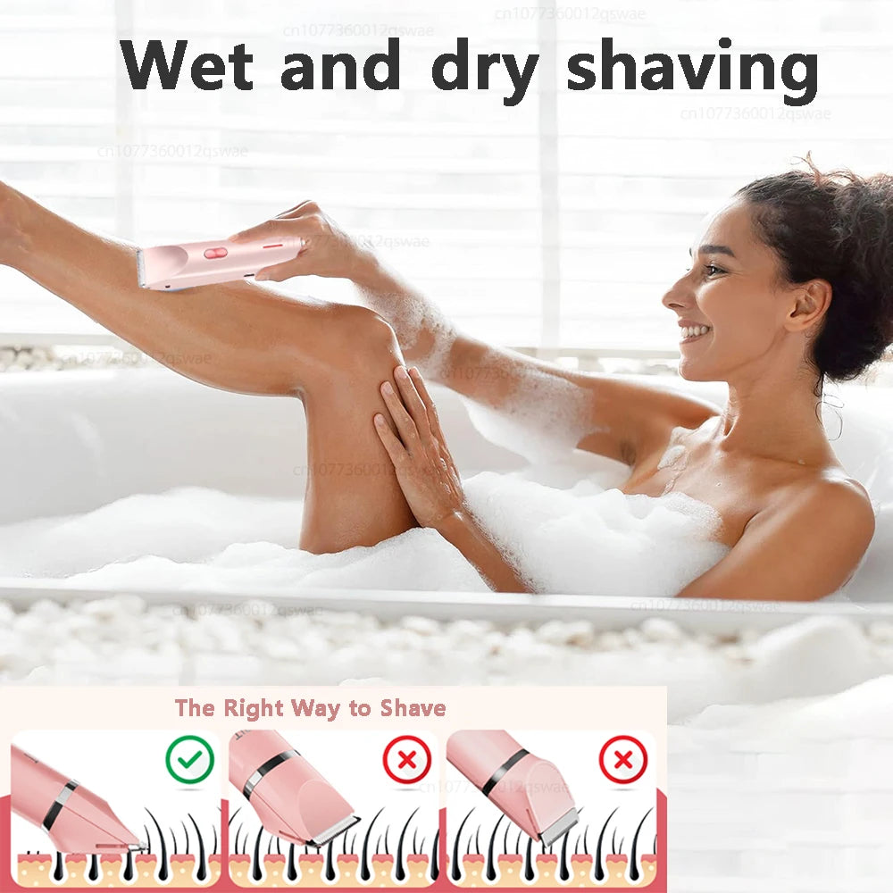 LuxeSilk™ Electric Shaver — Experience Silky-Smooth Skin Without Irritation or Hassle