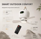 GlideAir™ — Instantly Refresh Any Space with Cool Breeze and Inviting Light