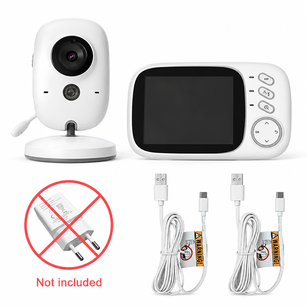 NurturaView™ Baby Monitor — Feel close to your baby, even from another room