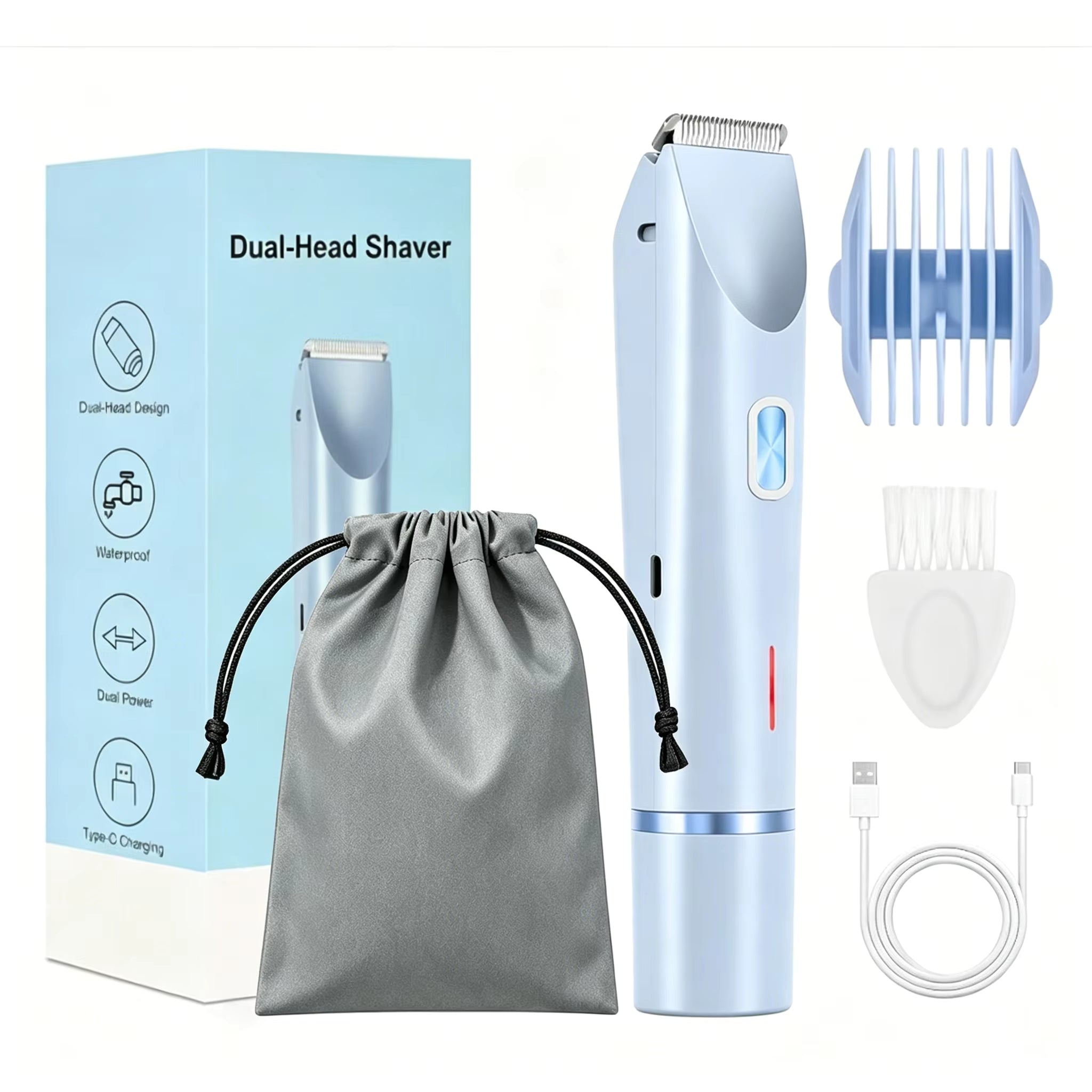 LuxeSilk™ Electric Shaver — Experience Silky-Smooth Skin Without Irritation or Hassle