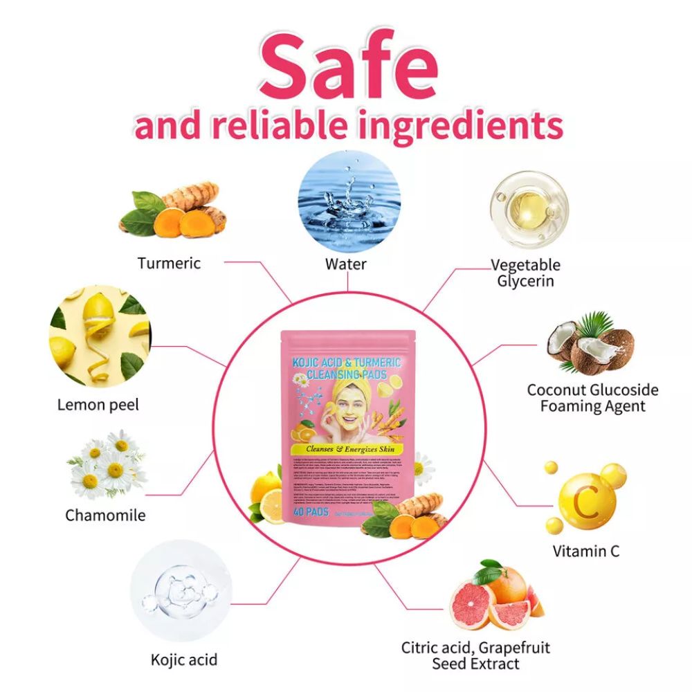 TurmLuxe Radiance™ Cleansing Pads — Reveal Radiant, Spot-Free Skin That Shines with Confidence