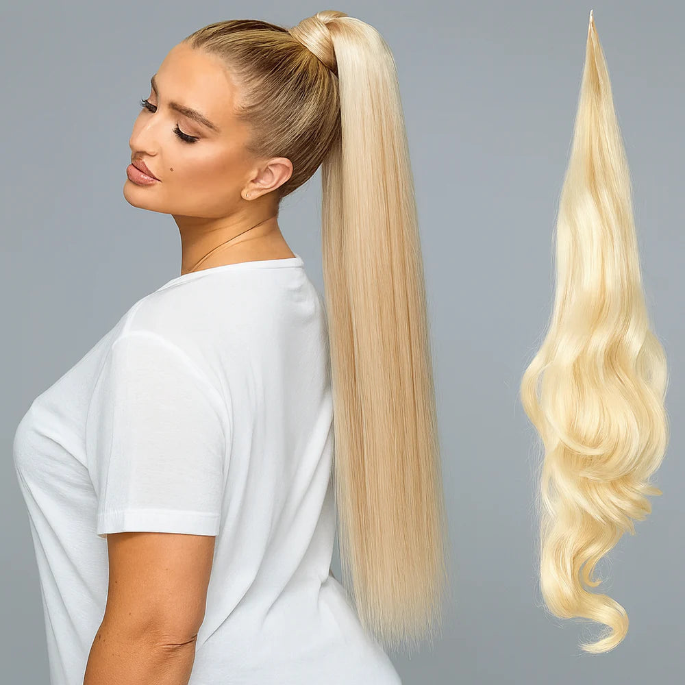 SilkAura™ Ponytail Extension — Unlock Instant Volume and All-Day Glam Confidence