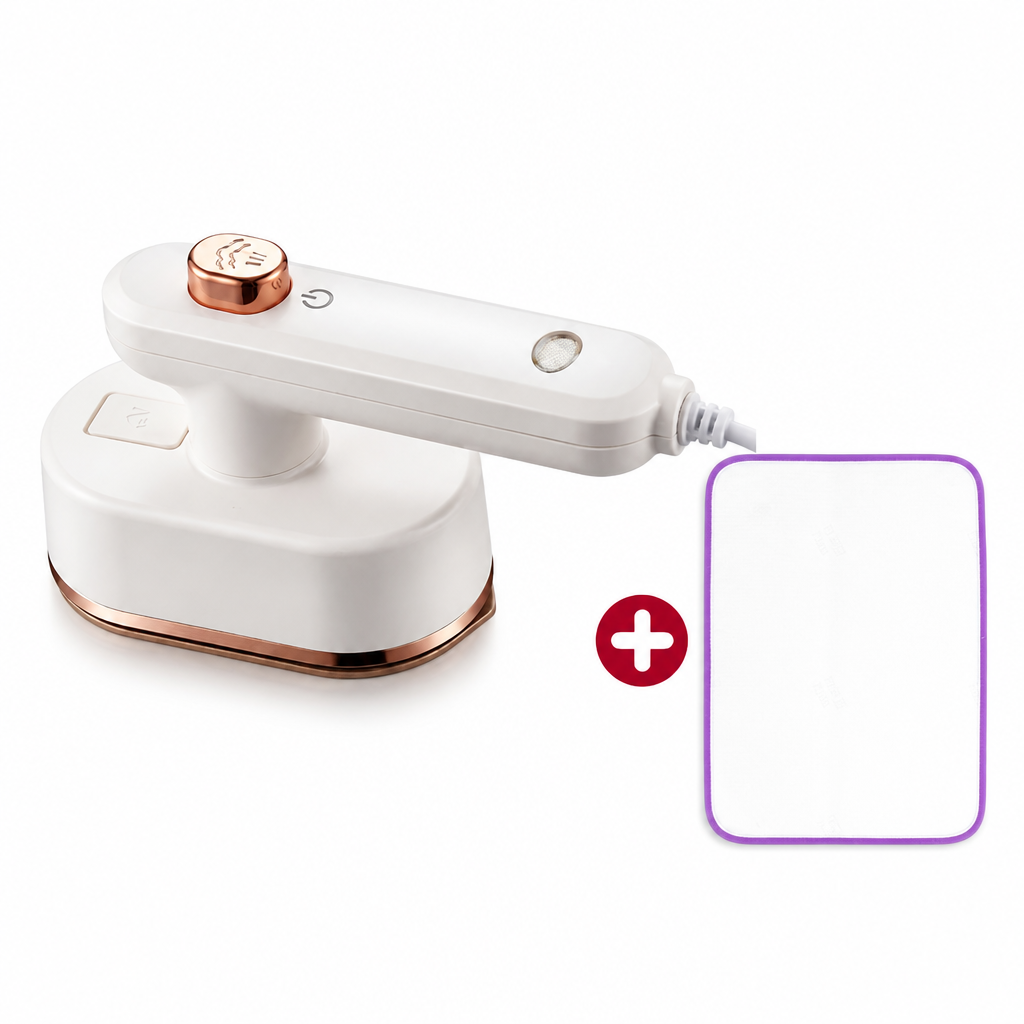 Creasio™ — Wrinkle-Free Clothes in Minutes With a Portable Mini Steam Iron