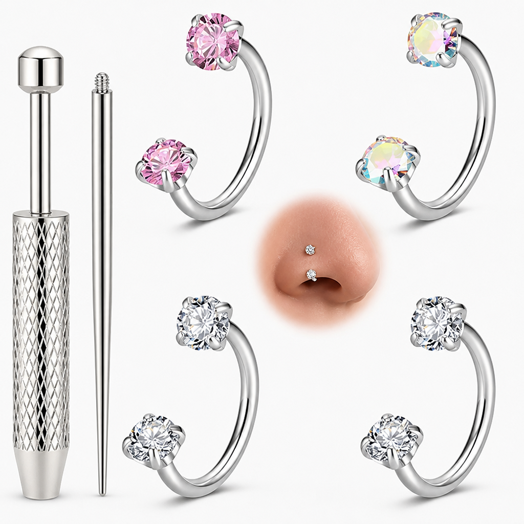RamoraGlide™ — Effortless, Pain-Free Piercing Swaps That Boost Your Confidence Instantly