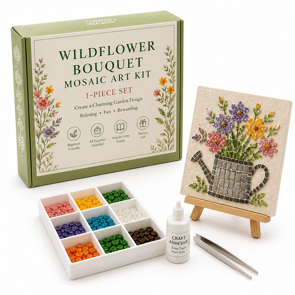 FloraCraft™ — Unlock Calm, Creativity, and a Stunning Mosaic You’ll Proudly Display