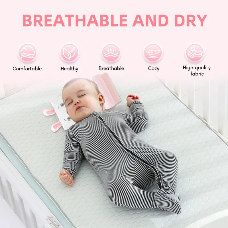 DreamNest™ AirComfort Pillow — Cradle Your Baby in Cool, Soothing Support That Sparks Happy Growth