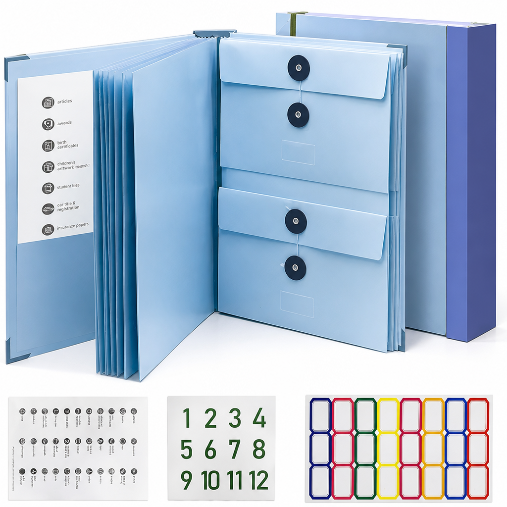 ClariTote™ — Conquer Clutter and Enjoy the Calm of Perfectly Organized Papers