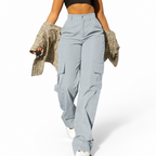 VostraLuxe™ Slimming Cargo Pants — Command Attention with Every Confident Step