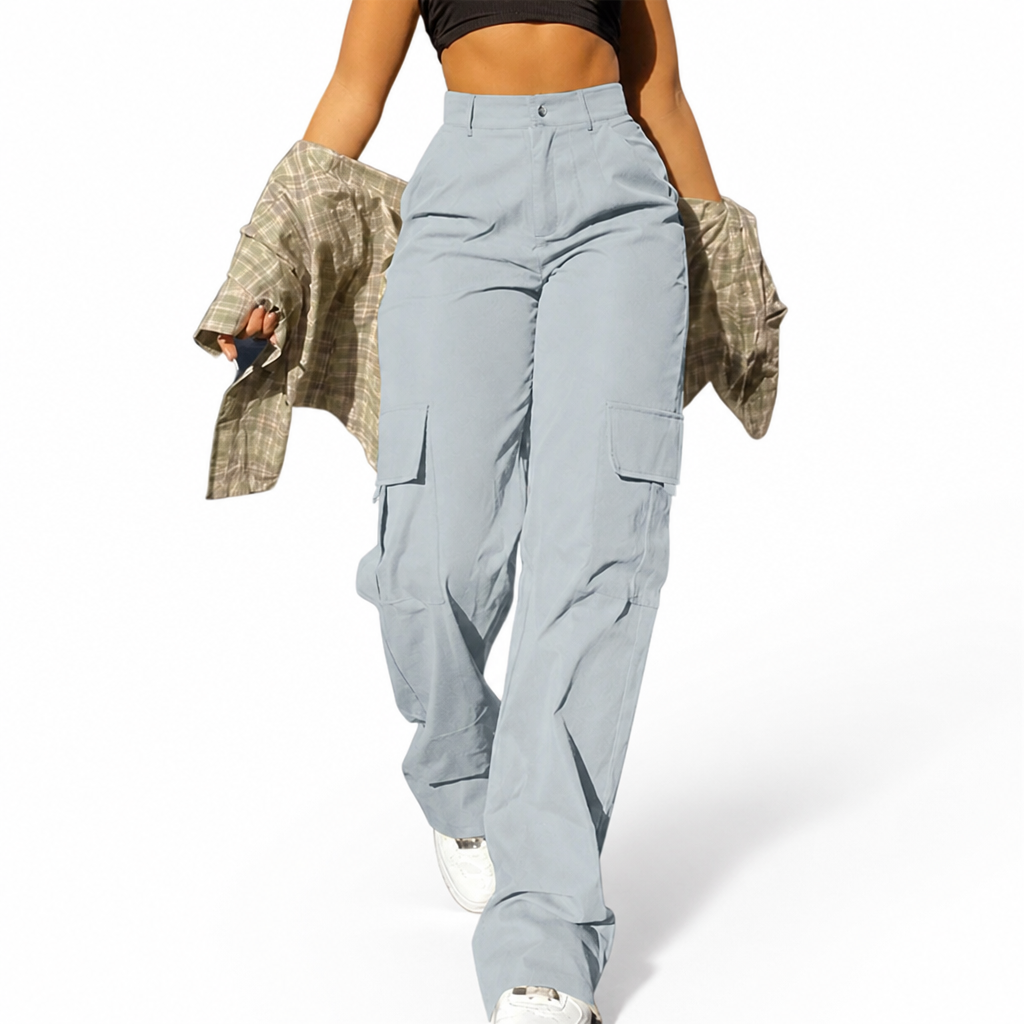 VostraLuxe™ Slimming Cargo Pants — Command Attention with Every Confident Step