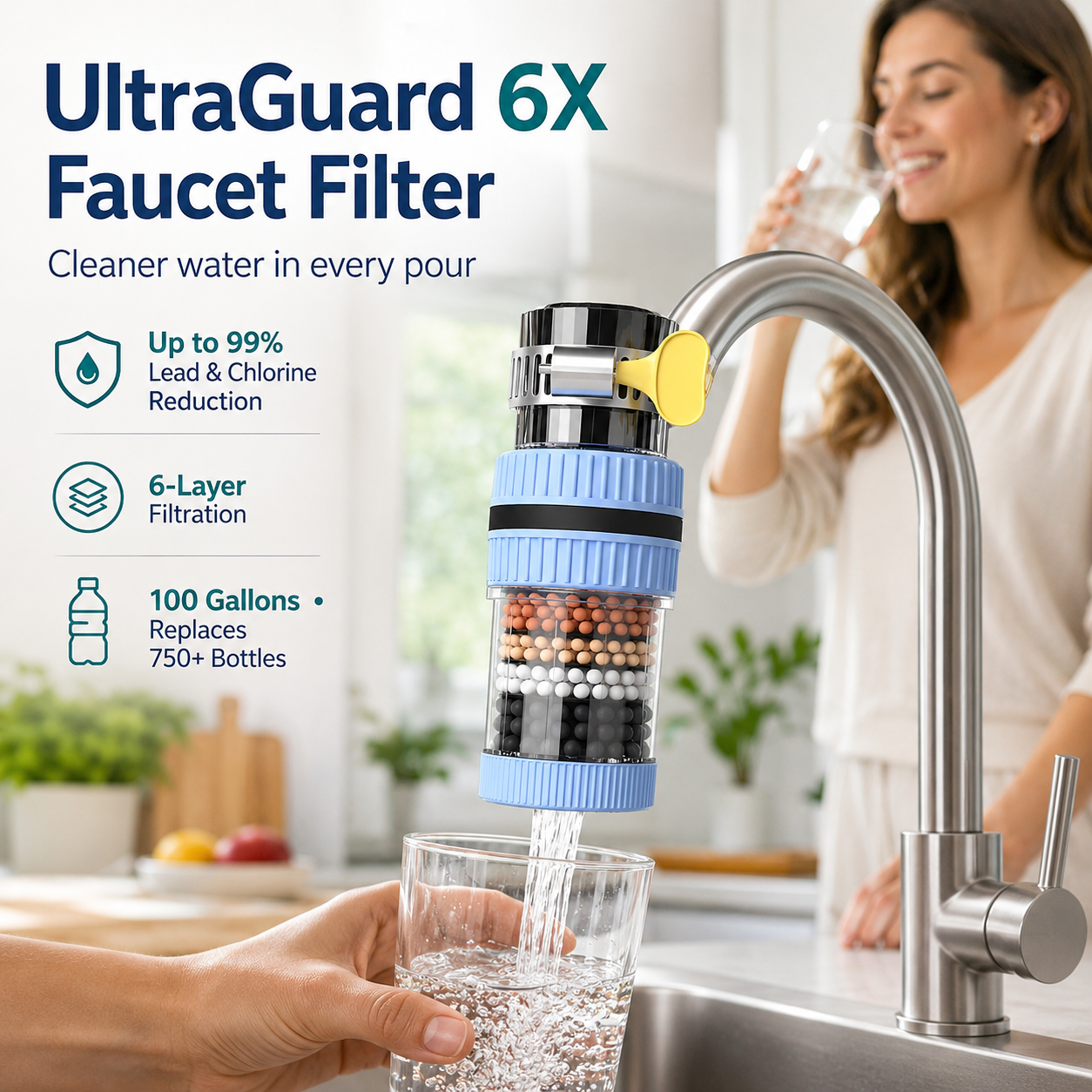 Aquaswift™ — Pure, Splash-Free Water Flow That Puts You in Total Control