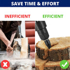 ForceSplit™ — Split Firewood Fast Without Back Pain or Sweat