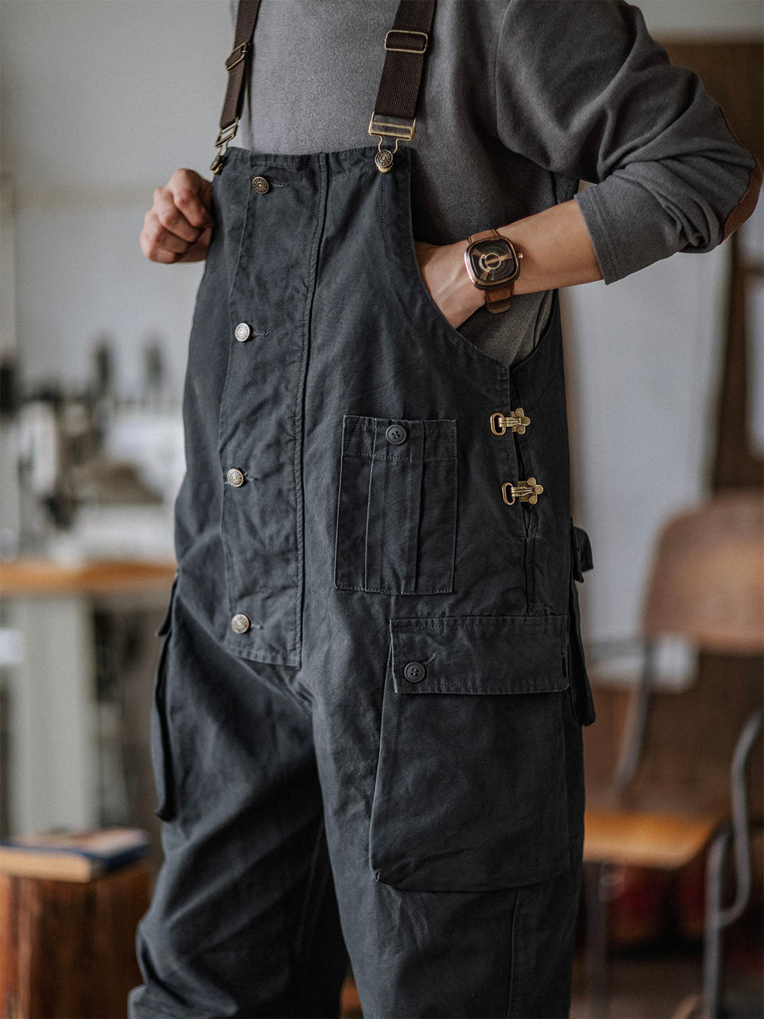 VigorWear™ Canvas Overalls — Power Through Every Shift with Unbreakable Comfort
