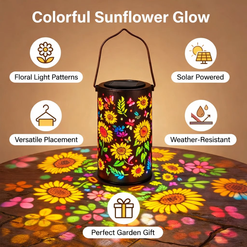 SunAura™ Solar Garden Lantern — Bask in Warm, Captivating Light That Makes Every Evening Magical