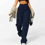 VostraLuxe™ Slimming Cargo Pants — Command Attention with Every Confident Step