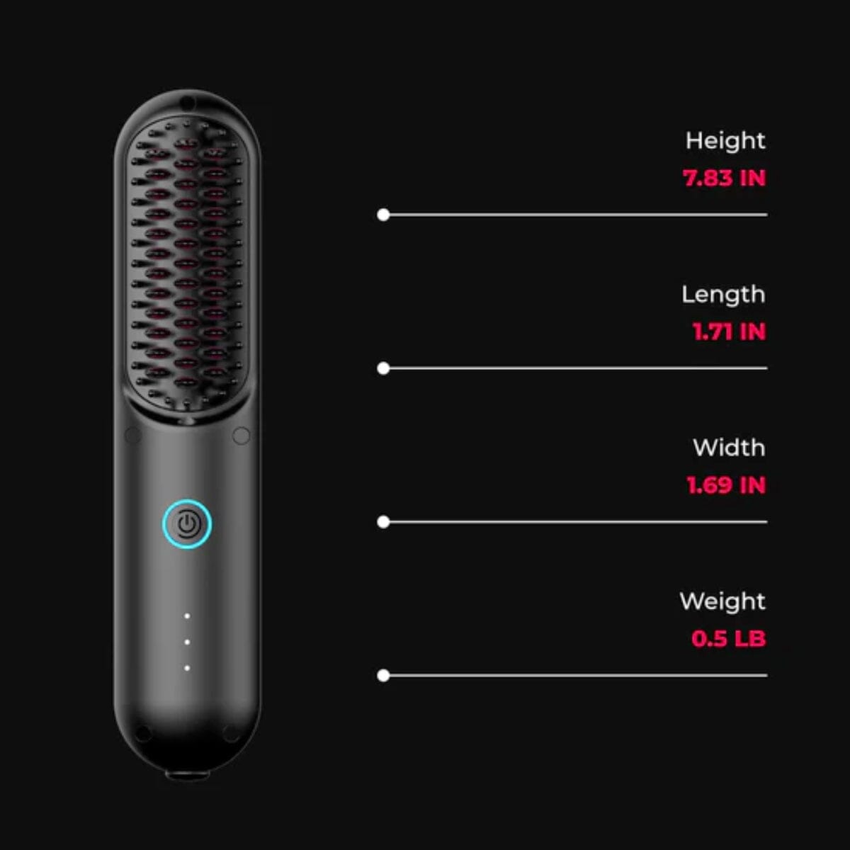 SleekSculpt™ — Effortless Cord-Free Shine and Silky Smooth Hair Anywhere
