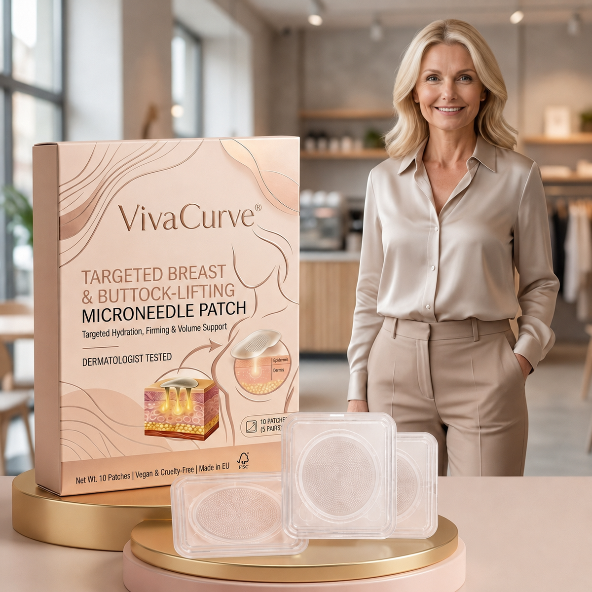 VivaCurve™ Advanced Nano Microneedle Patch — Unlock Fuller, Firmer Curves That Command Attention and Feel Naturally Alive